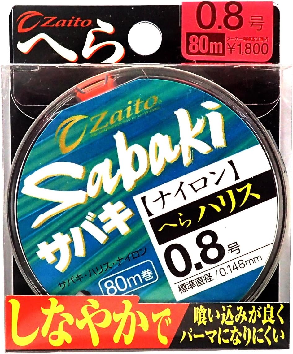 Owner (Owner) Harris zaito sabaki Spatula Nylon 80 m 0.8 # # # # Clear