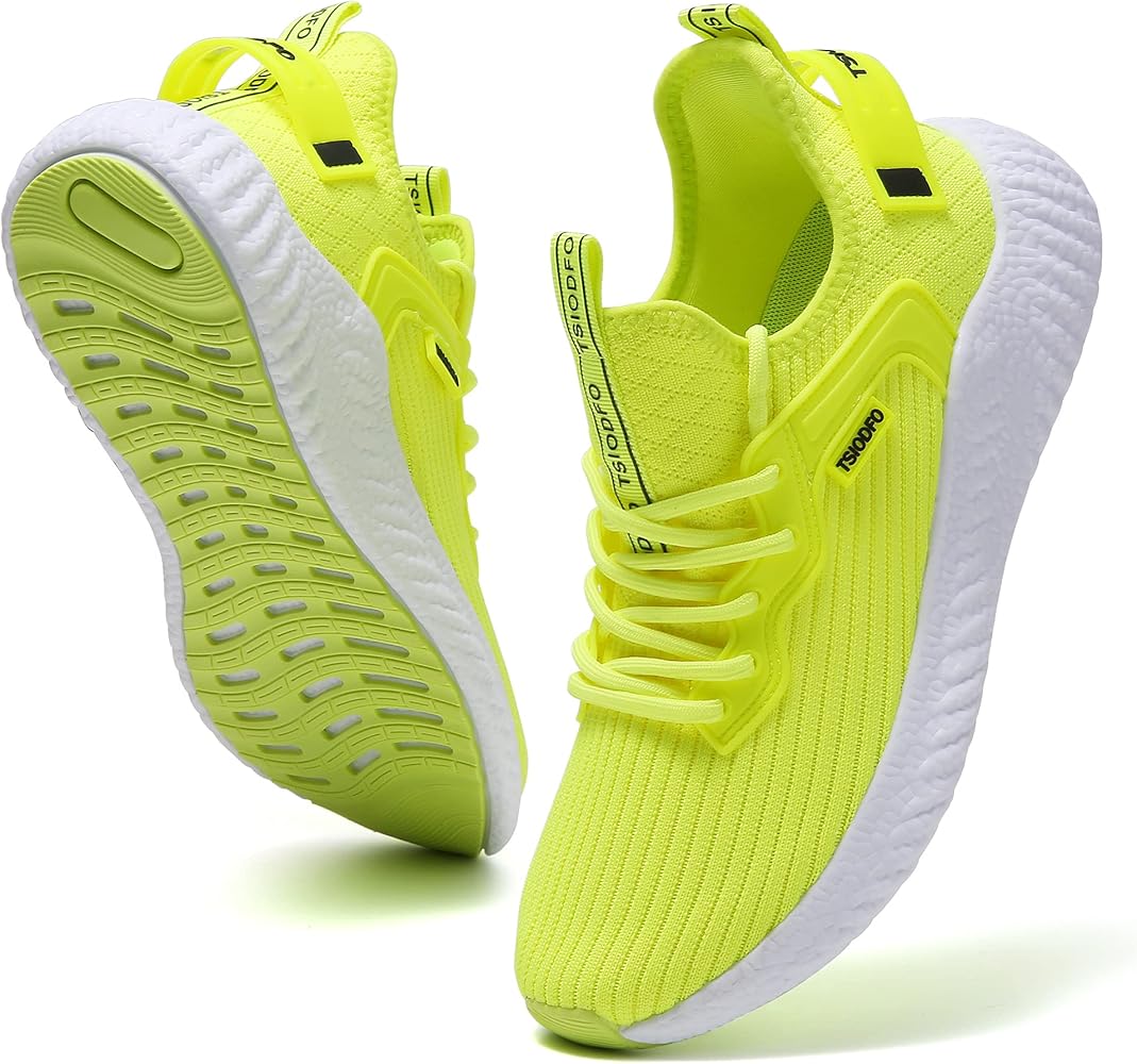 Fluorescent tennis shoes Clearance