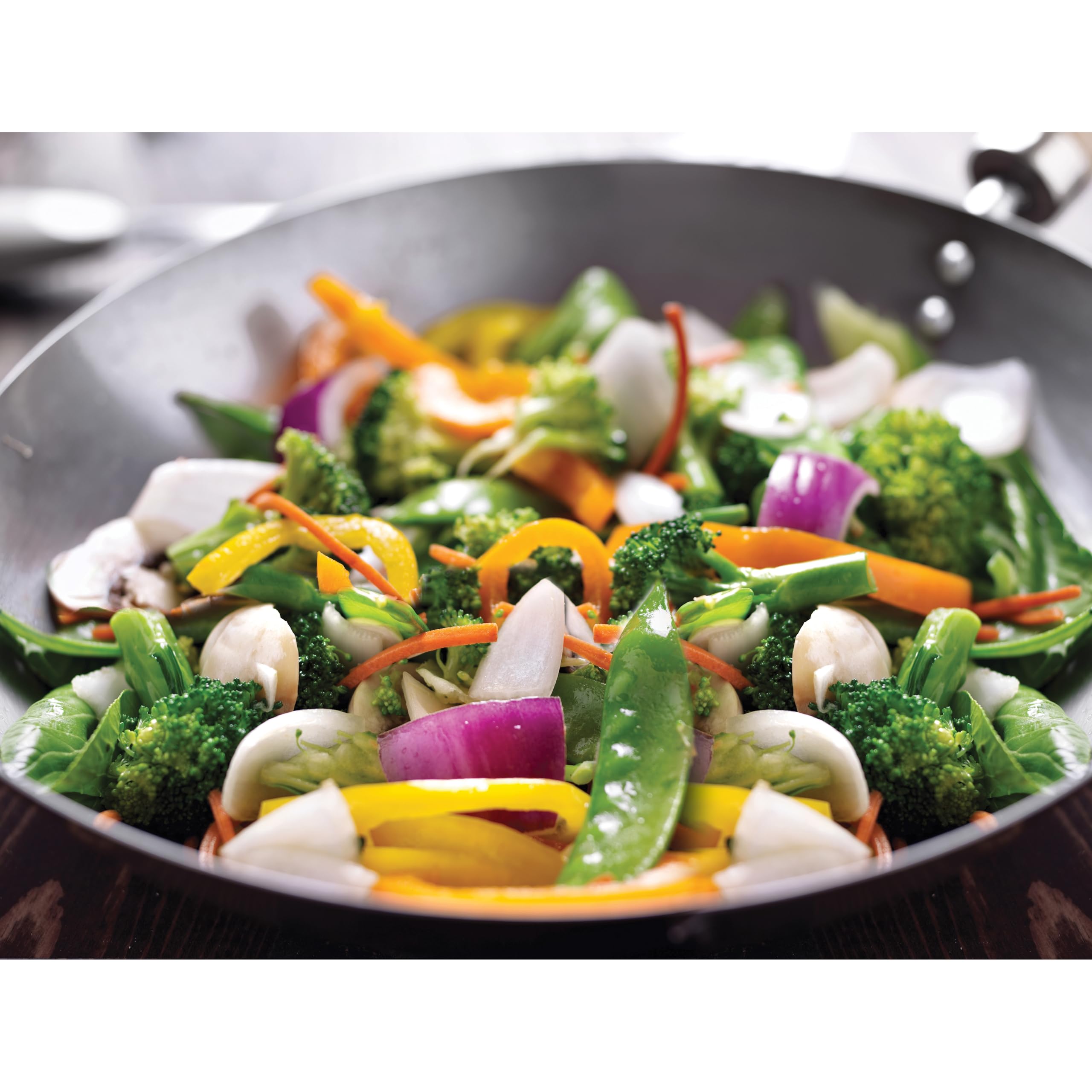 Helen's Asian Kitchen Mini Wok - 8 Inch Carbon Steel -6