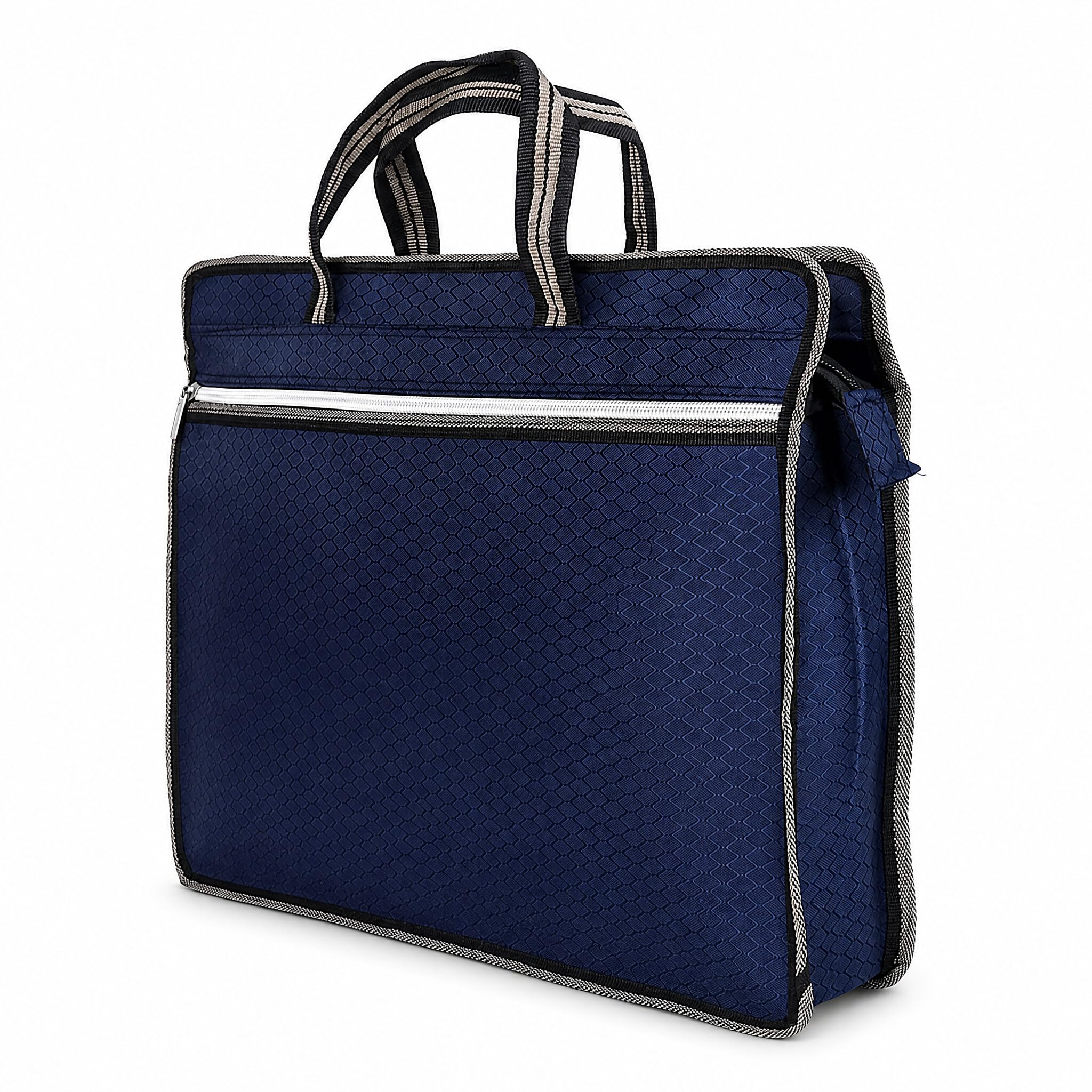 Borsa Portadocumenti in Tessuto Oxford Impermeabile con Cerniera e Maniglia