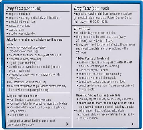 Miniatura 5 de ZEGERID OTC CAPS 14 Cápsulas (paquete de 2)