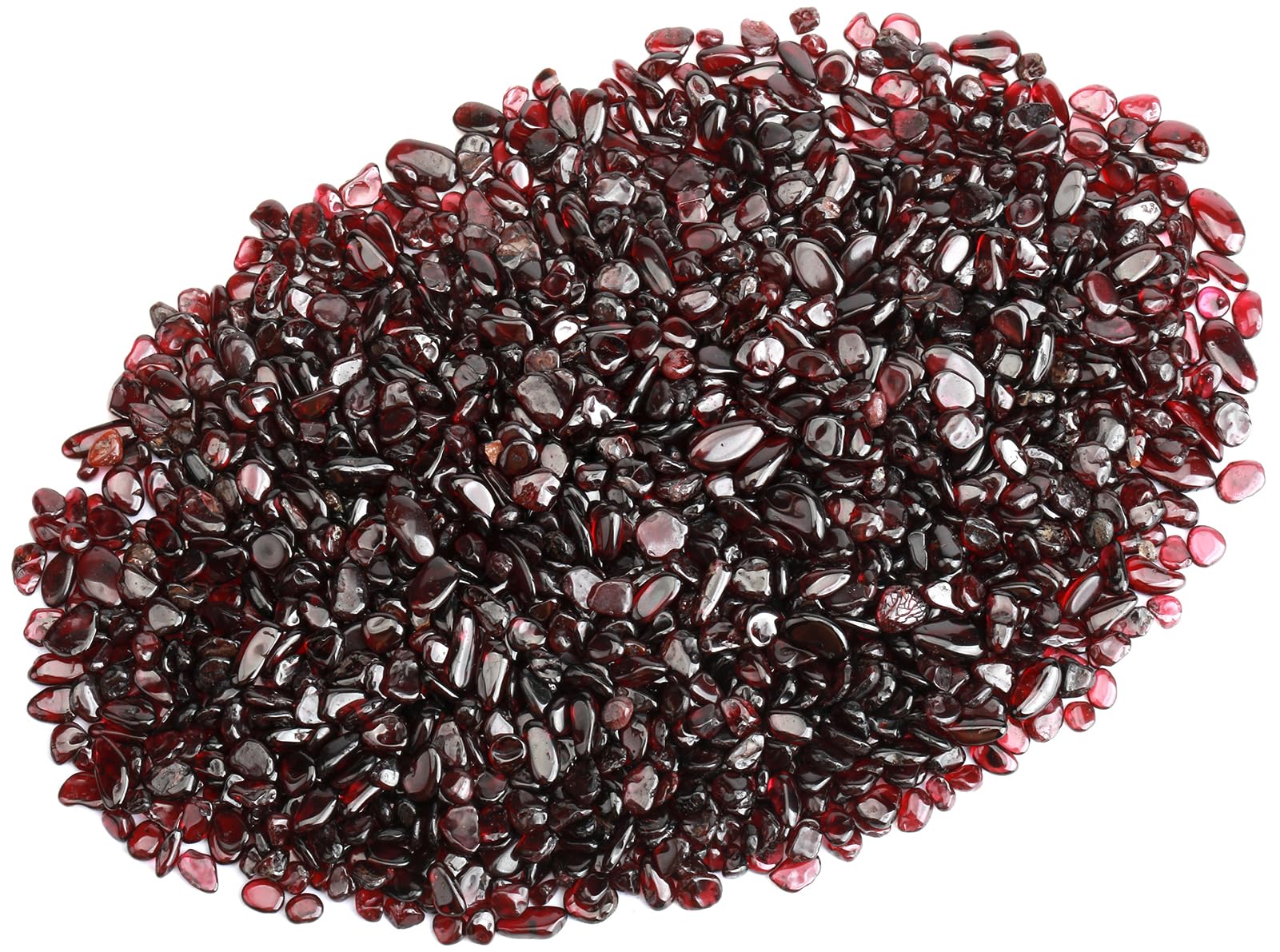 ZenQ 1 lb Crystal Chips, Tumbled Stone Chips for Crafts