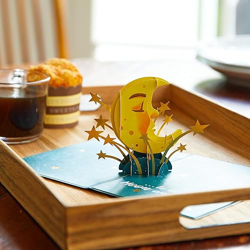 Miniatura 5 de Lovepop - Tarjeta desplegable Love You to the Moon and Back, de 5 x 7 pulgadas, tarjeta de felicitación 3D, tarjeta desplegable para madre, tarjeta