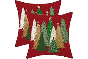 Vibrant Outdoor Christmas Pillows: A Festive Addition to Your Porch