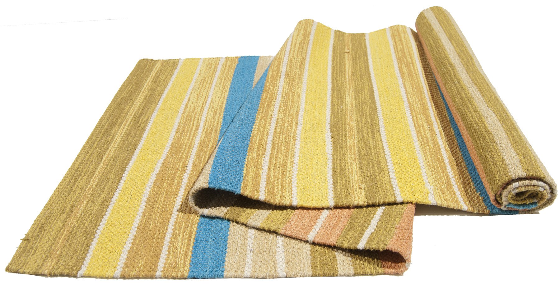 Galleria Farah1970 - 200x60 CM Kilim Autentico, Originale e Fatto a Mano Ideale Per il Corridoio, Ufficio, Seconda Casa e la Cucina (LAVABILE IN LAVATRICE)