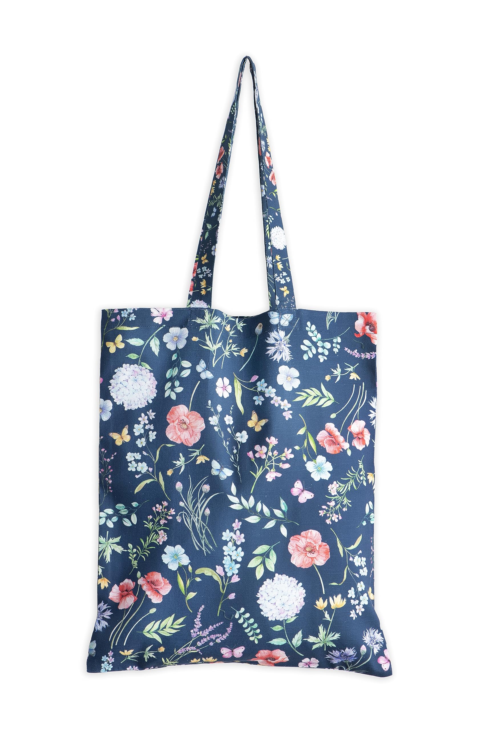Maison d' Hermine Tote Bag for Women 100% Cotton Reusable Grocery Tote Bags for Shopping Perfect for Easter Gifts