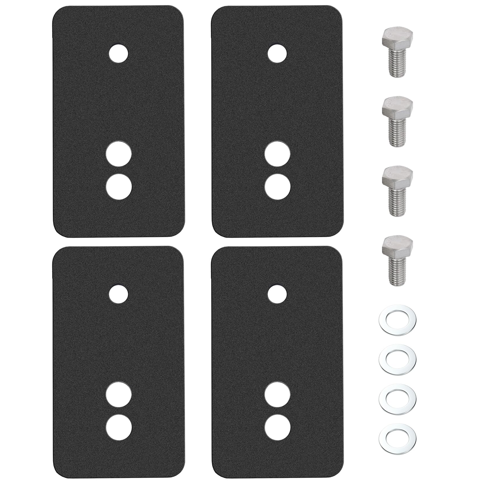 AC-MTORC Seat Relocation Brackets Kit for Camaro/Firebird 1967-2002 (A Set of Four Brackets, Including Hardware for 1.5-2