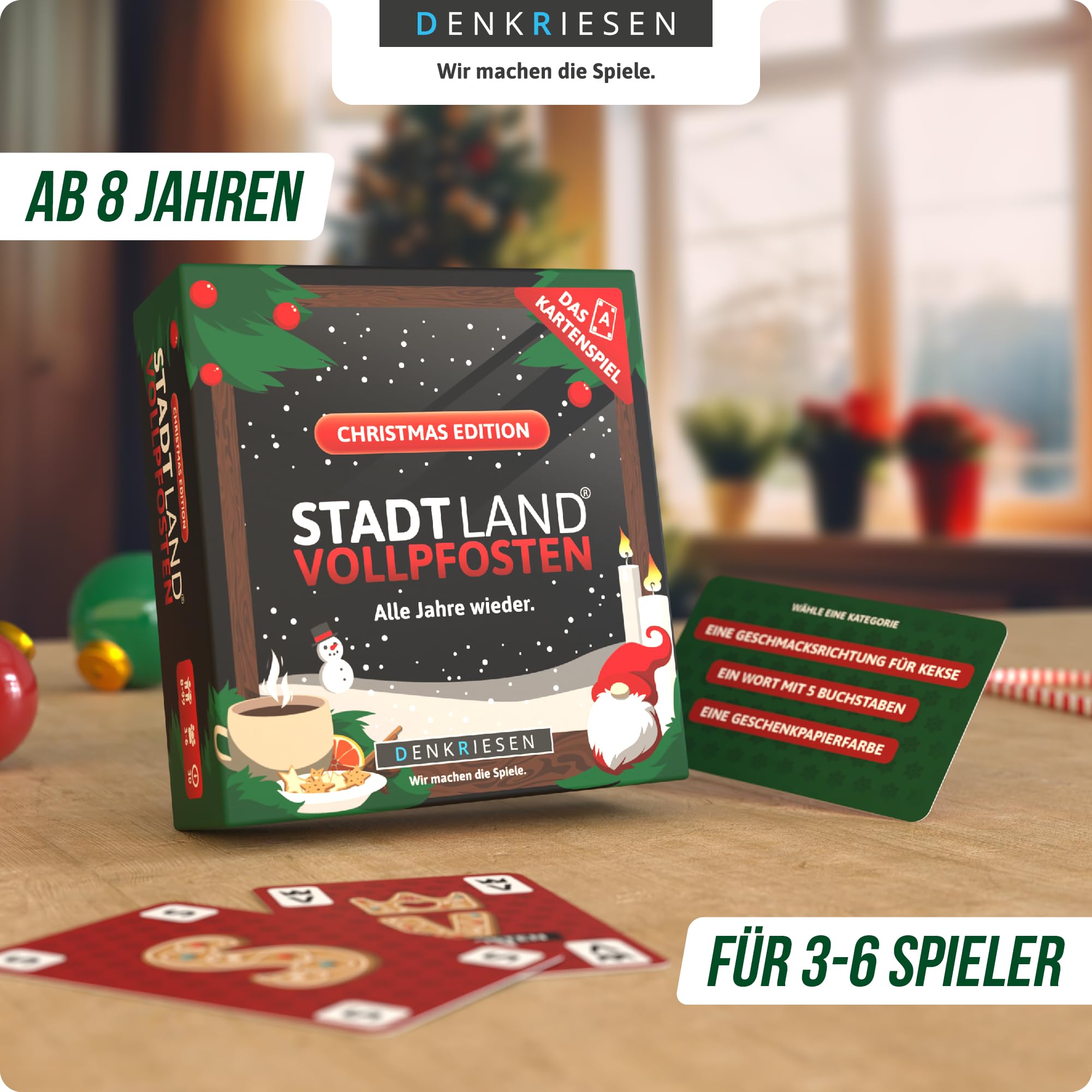 DENKRIESEN - Stadt Land VOLLPFOSTEN® Christmas Edition