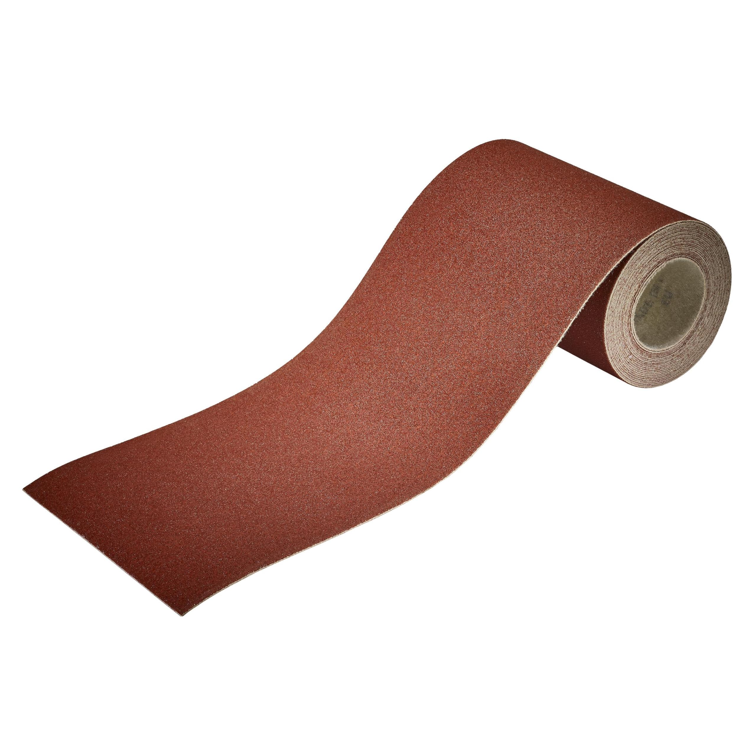 Wolfcraft 1741000 Sandpaper Roll 120 Grit Hook & Loop 4m x 115mm