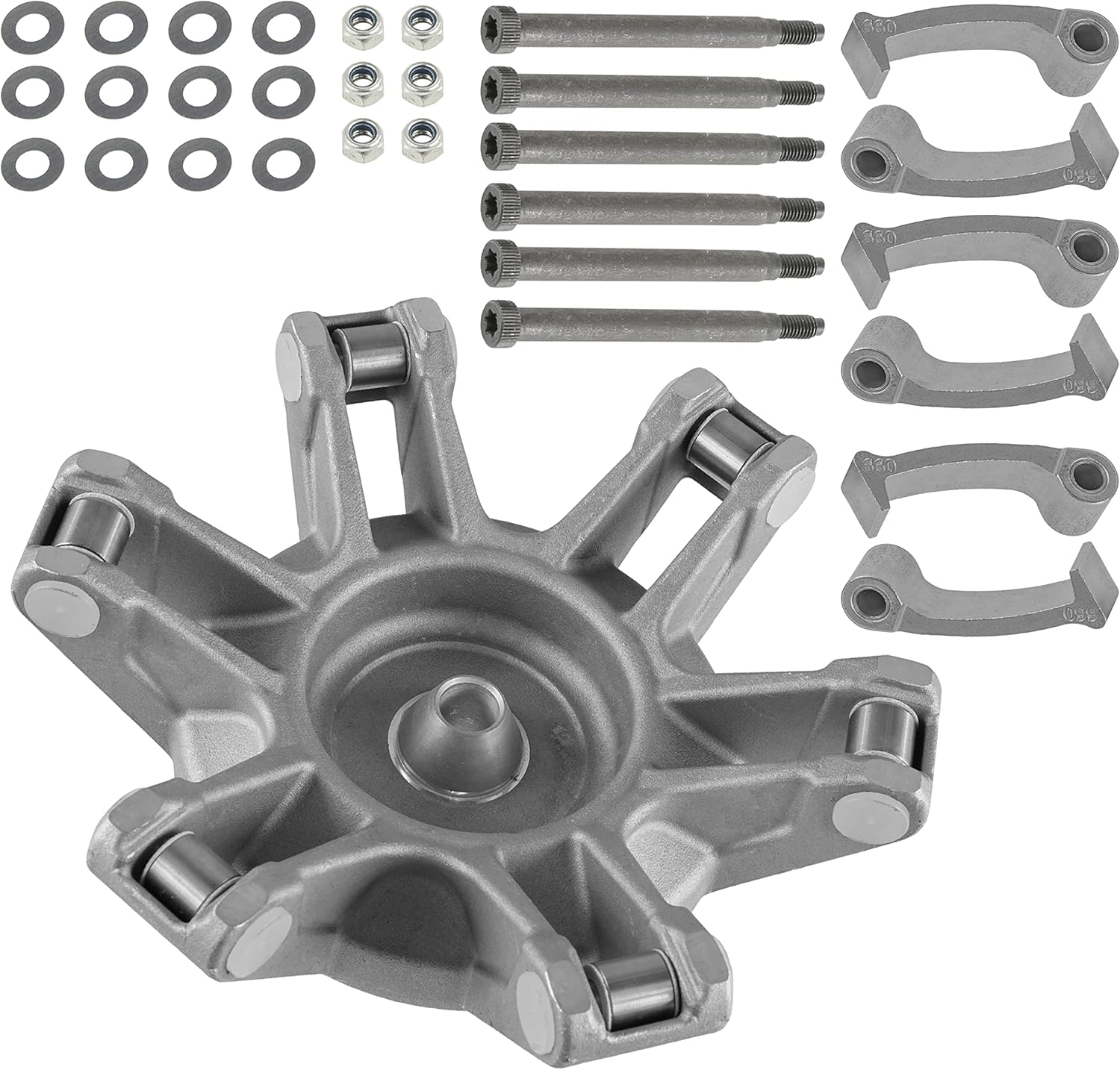 Caltric Governor Cup Assy and Clutch Weight Compatible with Can Am Outlander 570 X mr 2017 2020-2022 / L 570 2016