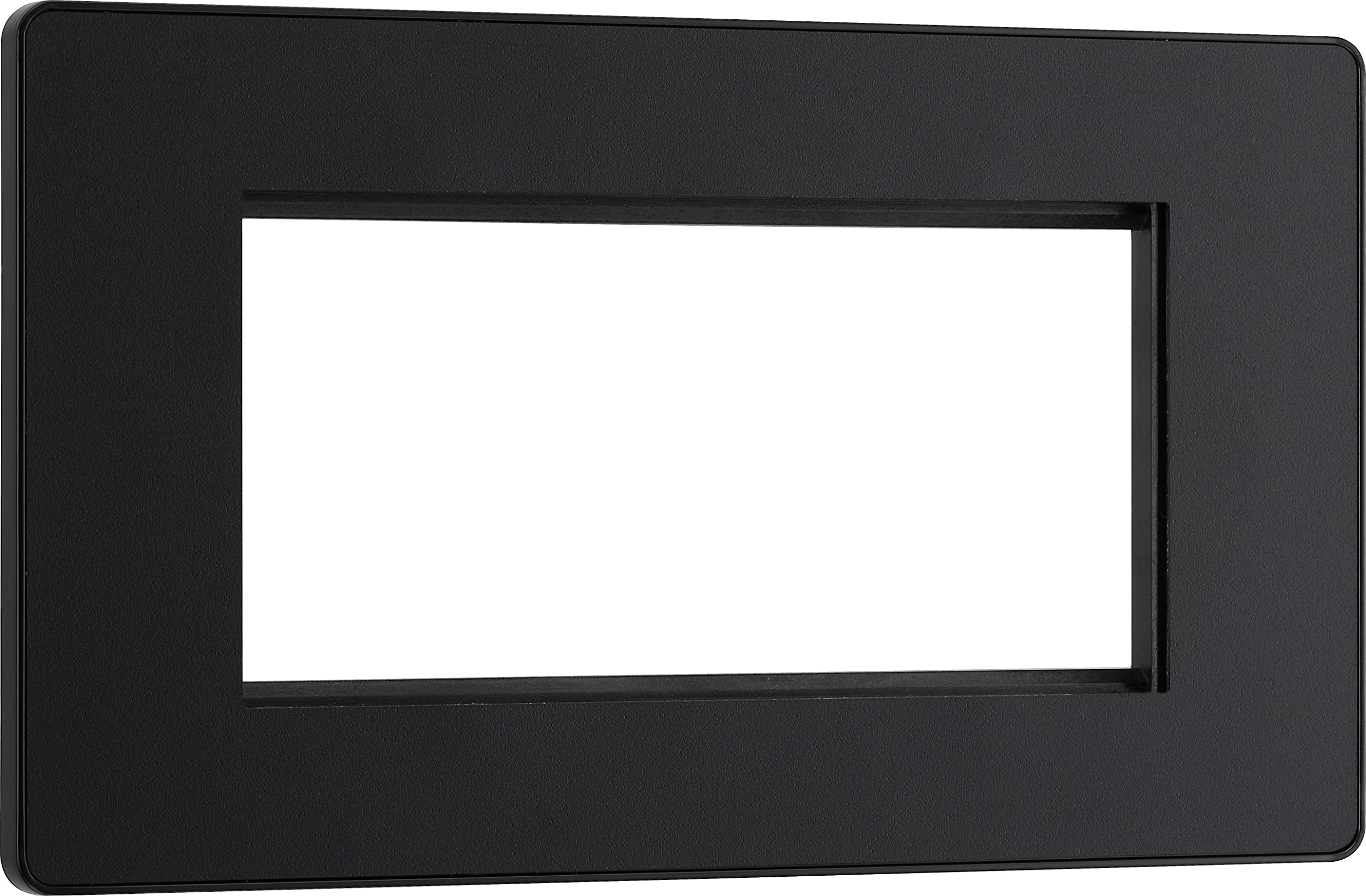 British General Matt Black Bg Electrical Evolve Single Touch Dimmer Switch, 2-Way Secondary, 200W,