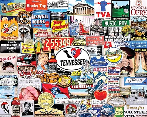 Miniatura 1 de White Mountain I Love Tennessee - Rompecabezas de 1000 piezas