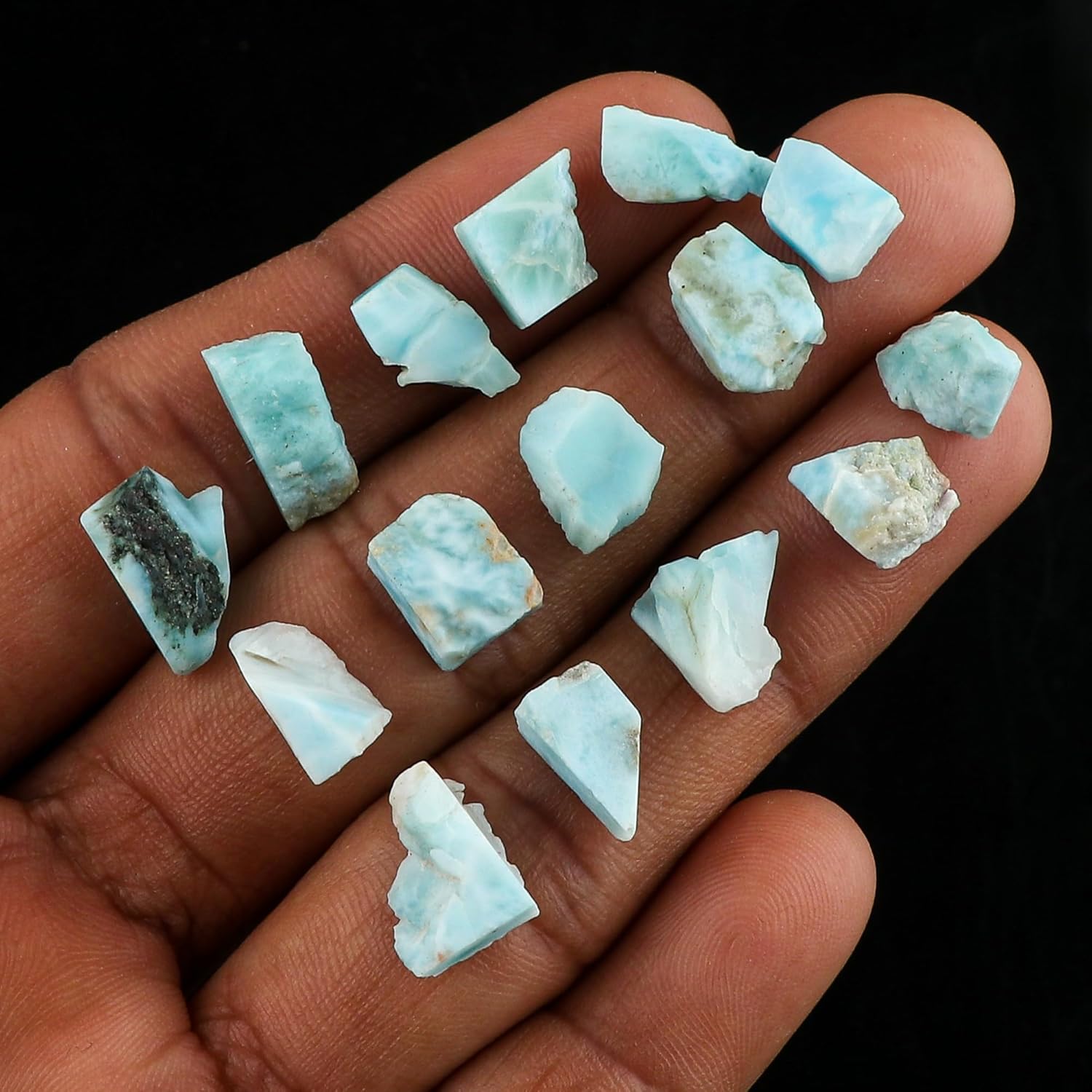 Natural Raw Gemstones, Rough Stones Crystals Jewelry, Handmade Fashion Jewelry for Women, Wicca & Reiki Healing Crystals, Bohemian, Christmas Gift - Image 4