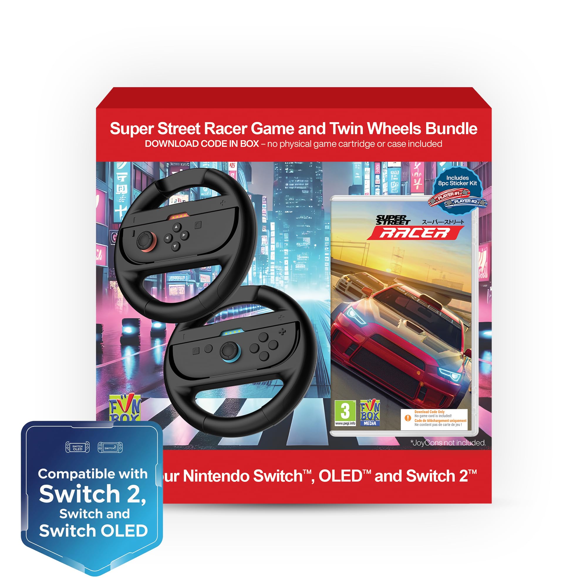Super Street: Racer Bundle (Compatible with Switch OLED and Switch 2)