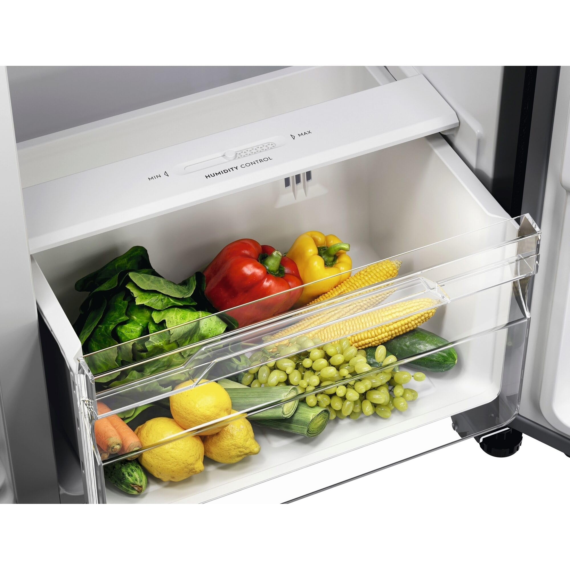 Electrolux EAT6ME53K0 Frigorifero Combinato Libera Installazione, 532 L (347+185), TwinTech Total No Frost, Classe E, Cooling 360°, Controllo Umidità, FastFreeze, Controlli Touch, 39 dB, Nero