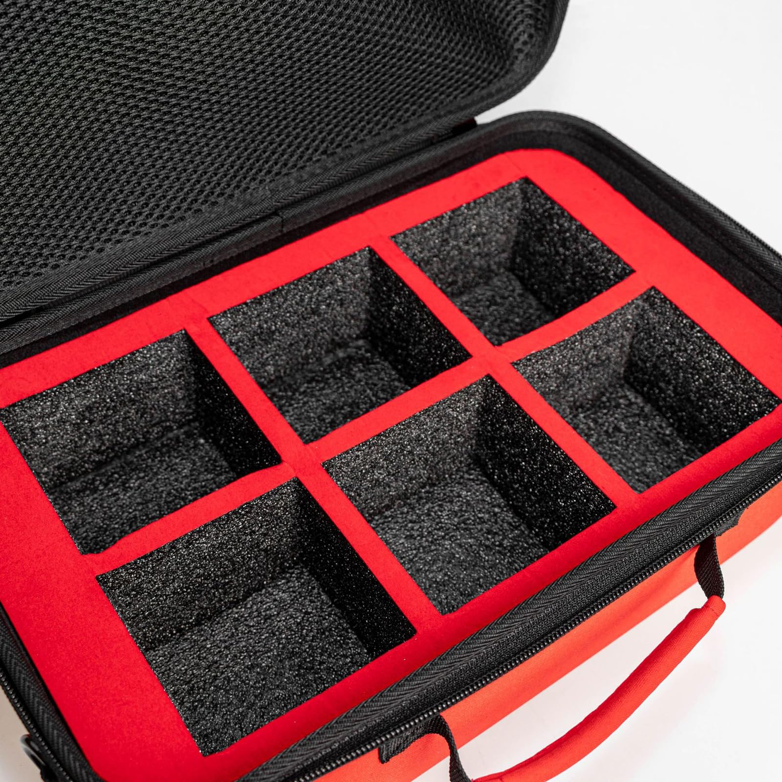 Porta carte con custodia portatile con cerniera, per proteggere le carte da gioco e per organizzare facilmente il trading