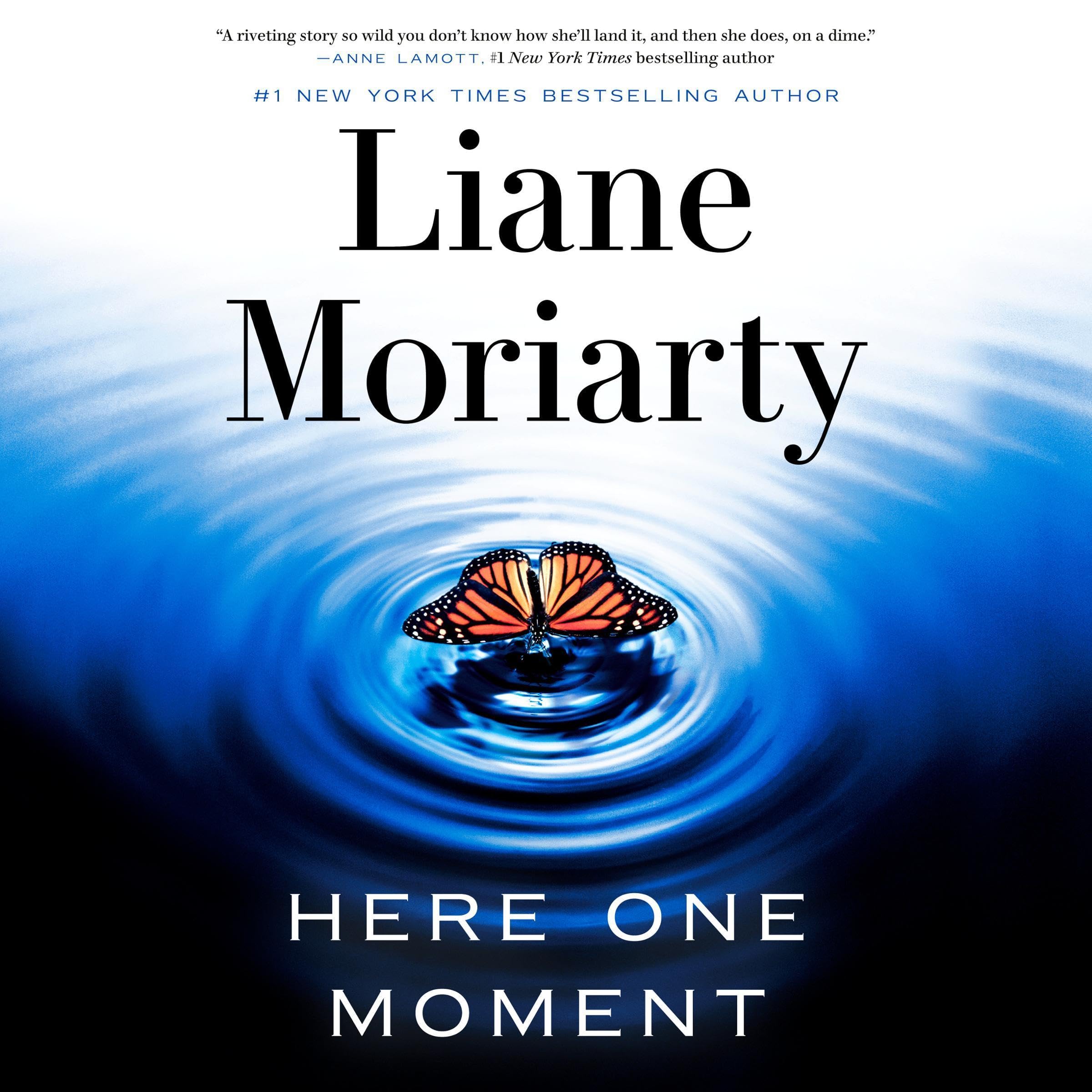 Cover image of Here One Moment by Liane Moriarty