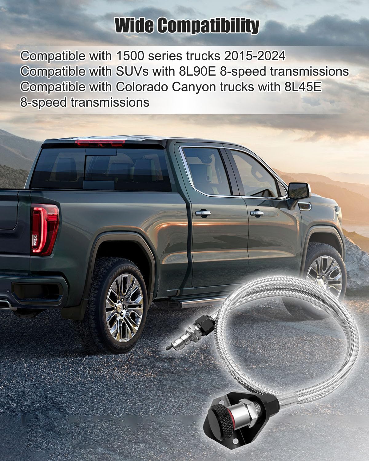 Replace 22173 Locking Transmission Level Indicator Compatible with B&M 8L90E 8L45E