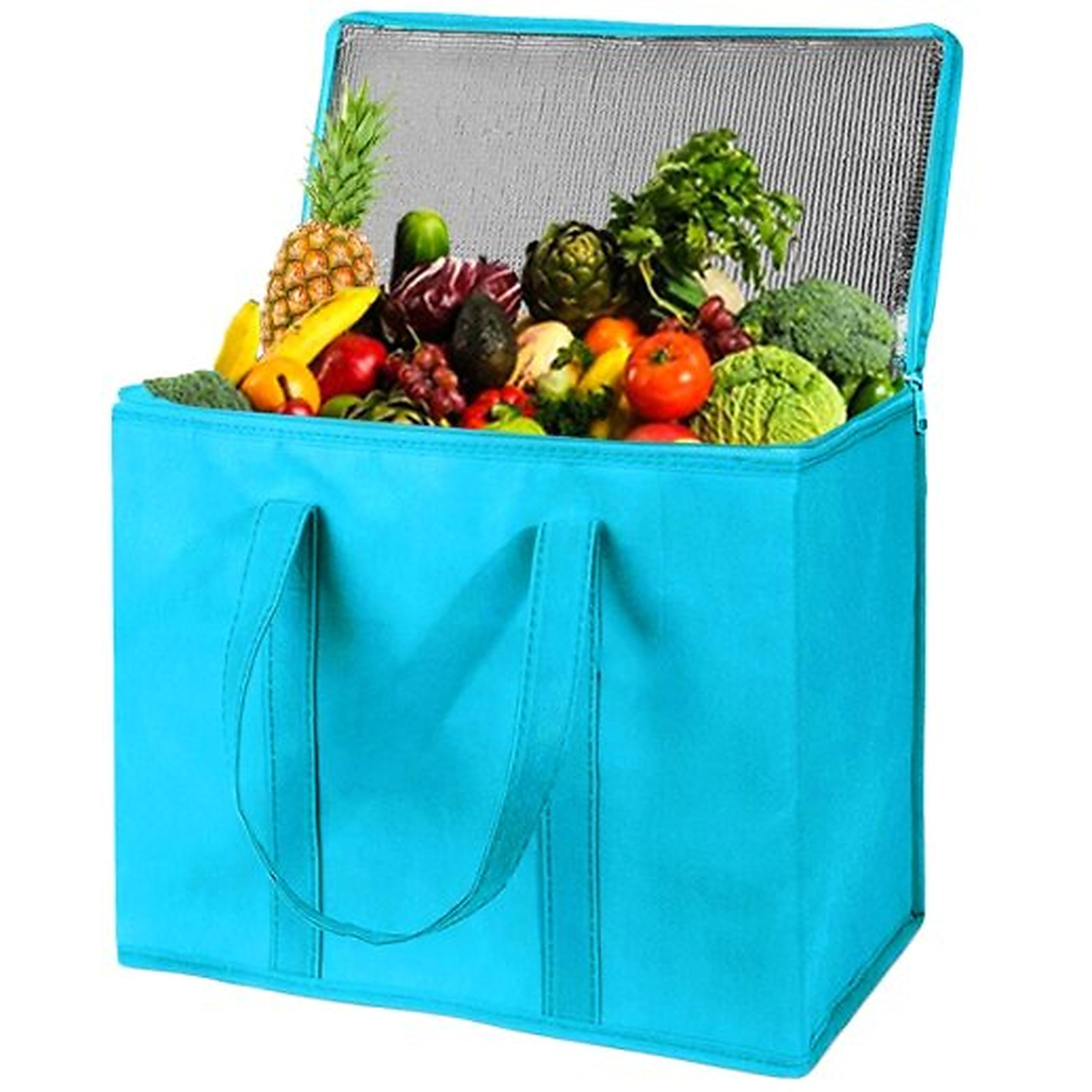 Adalex Global 26L Cool Bag Cooler Bag and Cooler Box, Insulated Food Delivery for Uber Eats, Thermal for Hot and Frozen Food, Picnic and Grocery Delivery, Freezer Shopping (22x30x40cm 26l Blue, XL) โ image 1