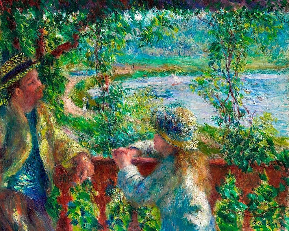 Amazon.com: Near the Lake 1879-1890 by Pierre-Auguste Renoir