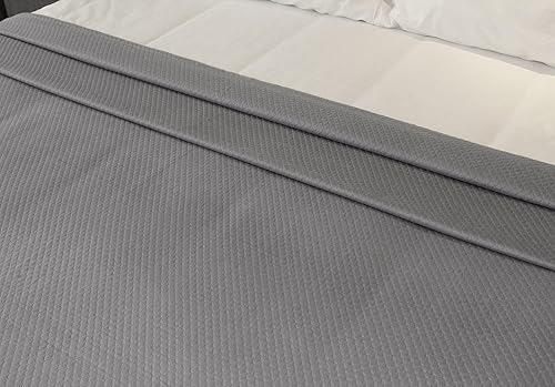 Miniatura 6 de Cotton Craft - Cobija térmica de sarga de punto espiga (100% algodón súper suave de alta calidad), Algodón, Diamond - Gris, gemelo