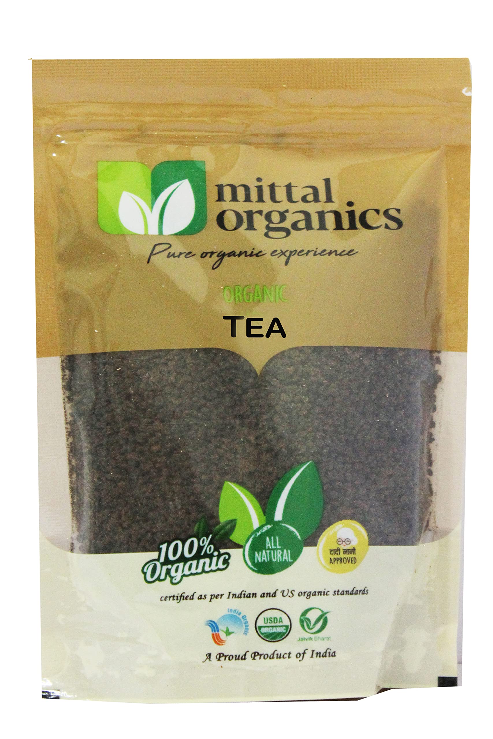 Mittal Organics- Organic Tea | chai patti- 300g (Pack of 1) (B09BKTSNF1) Amazon Price History, Amazon Price Tracker