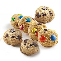 Vista 14 de David's Cookies - Masa congelada de galletas con trozos de chocolate y avena con pasas, premoldeada, 96