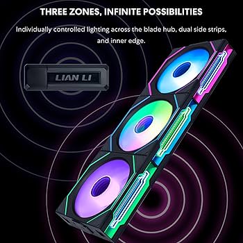 Amazon.com: Lian Li UNI Fan SL-Infinity Wireless - 120 Single Pack Amazon.com: Lian Li UNI Fan SL-Infinity Wireless - 120 Single Pack