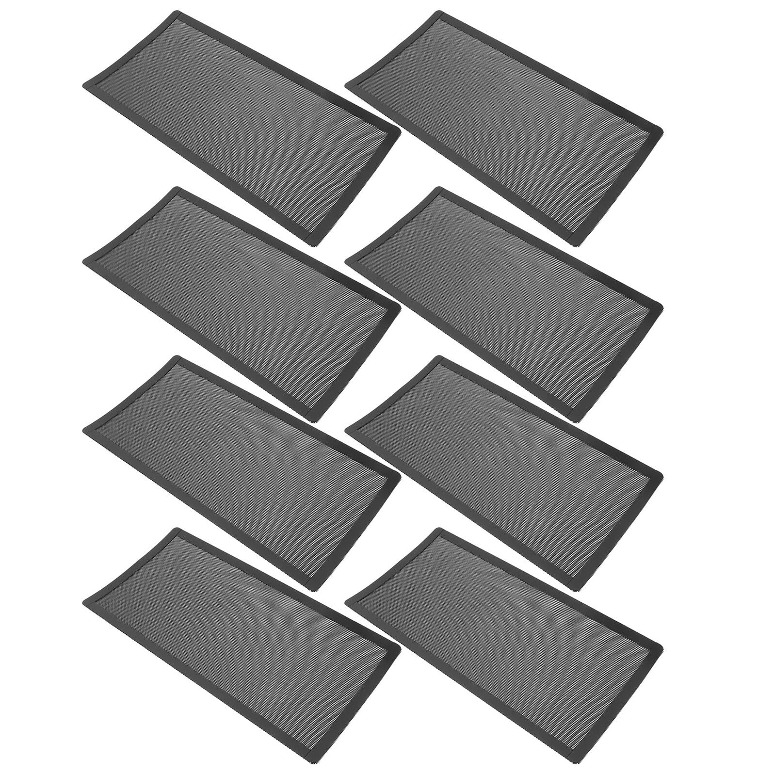 Coperture Magnetiche per Prese D’aria da Soffitto 14x28 Cm, Set 8 Pezzi Filtro Antipolvere in Rete Pvc per Ventilazione Casa, Installazione Fai da Te senza Attrezzi,