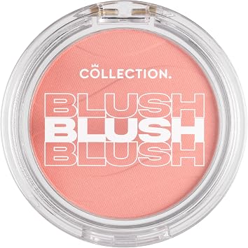 Collection Cosmetics Soft Glow Blusher, Blusher Powder, 4g, Peach