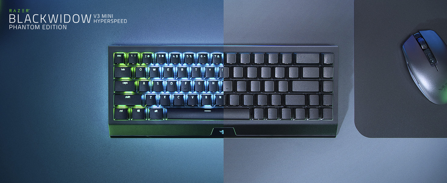 Amazon.com: Razer BlackWidow V3 Mini HyperSpeed 65% Wireless