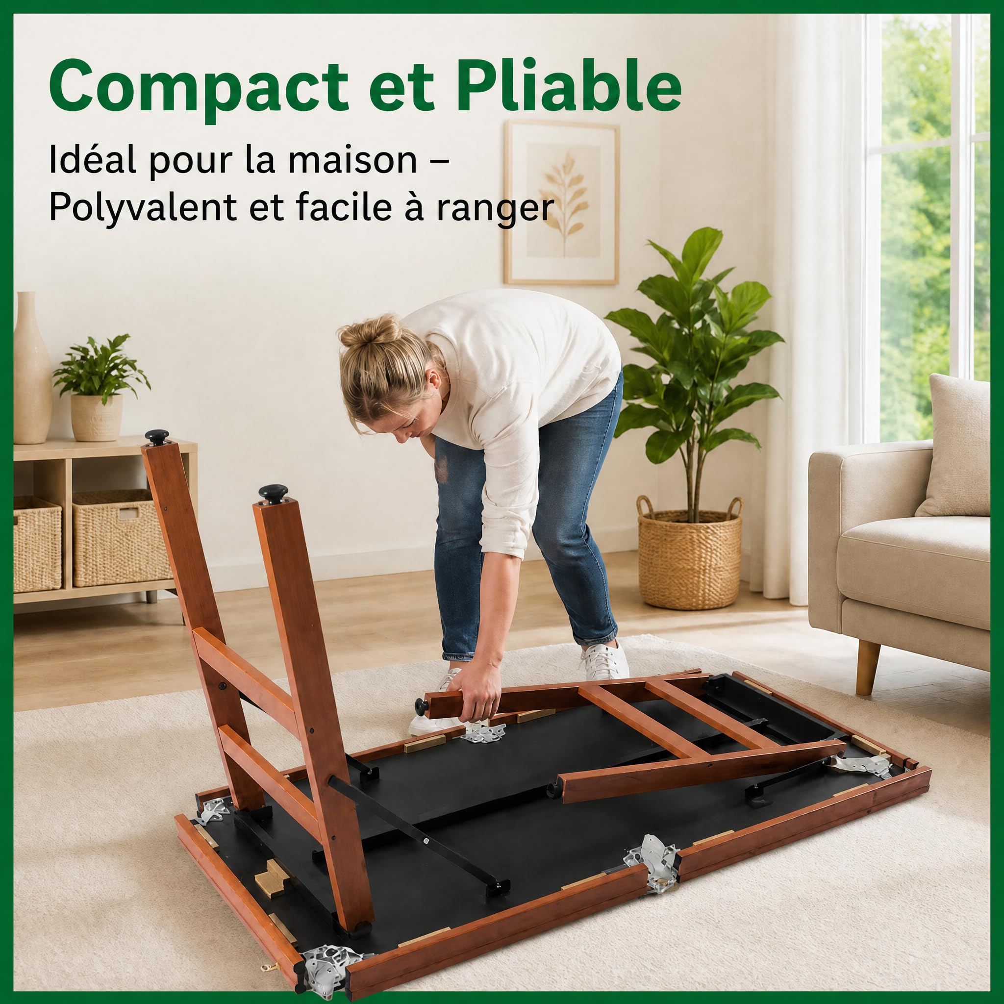 Table de Billard Pliable 140cm, Snooker Compact avec Accessoires