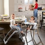 Graco DuoDiner 6-in-1 DLX Baby Highchair | Portable High Chair for Babies and Toddlers | Compact Fold for Easy Storage and Travel | Arlo