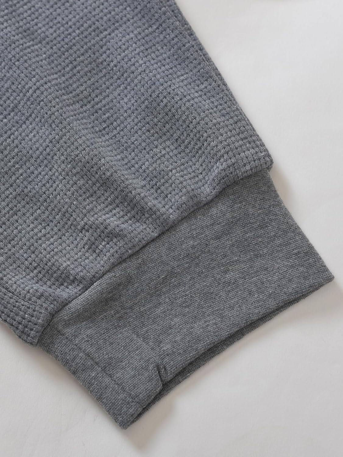 Latuza Women's Petite Waffle Knit Lounge Set Petite Length Pajamas - Image 6