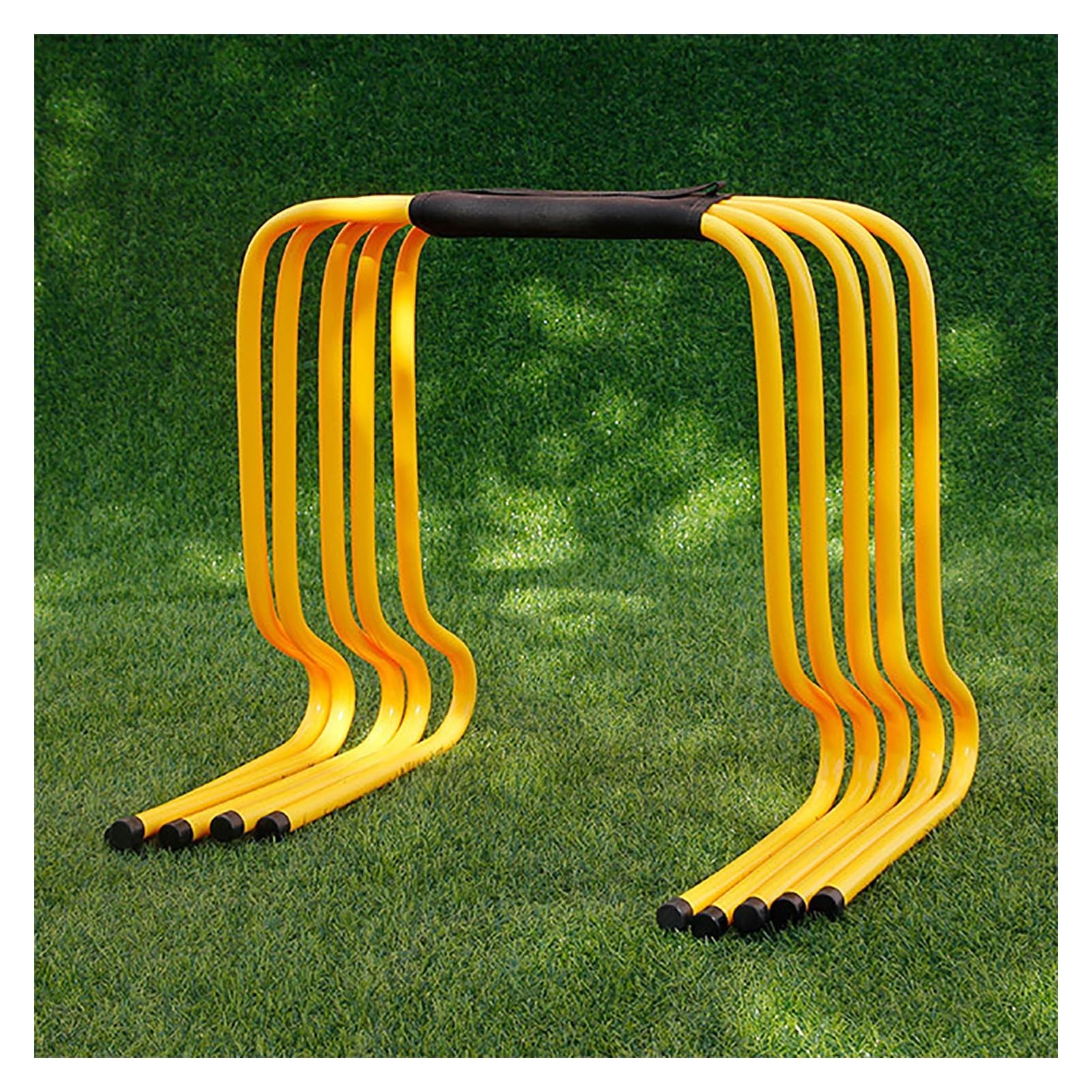 Agility-Trainingshürden, 5er-Set, gut sichtbare Geschwindigkeitsausdauer-Übungsausrüstung for den Innen- und Außenbereich for Leichtathletik, Zäune for die Kondition von Sportmannschaften und das Trai