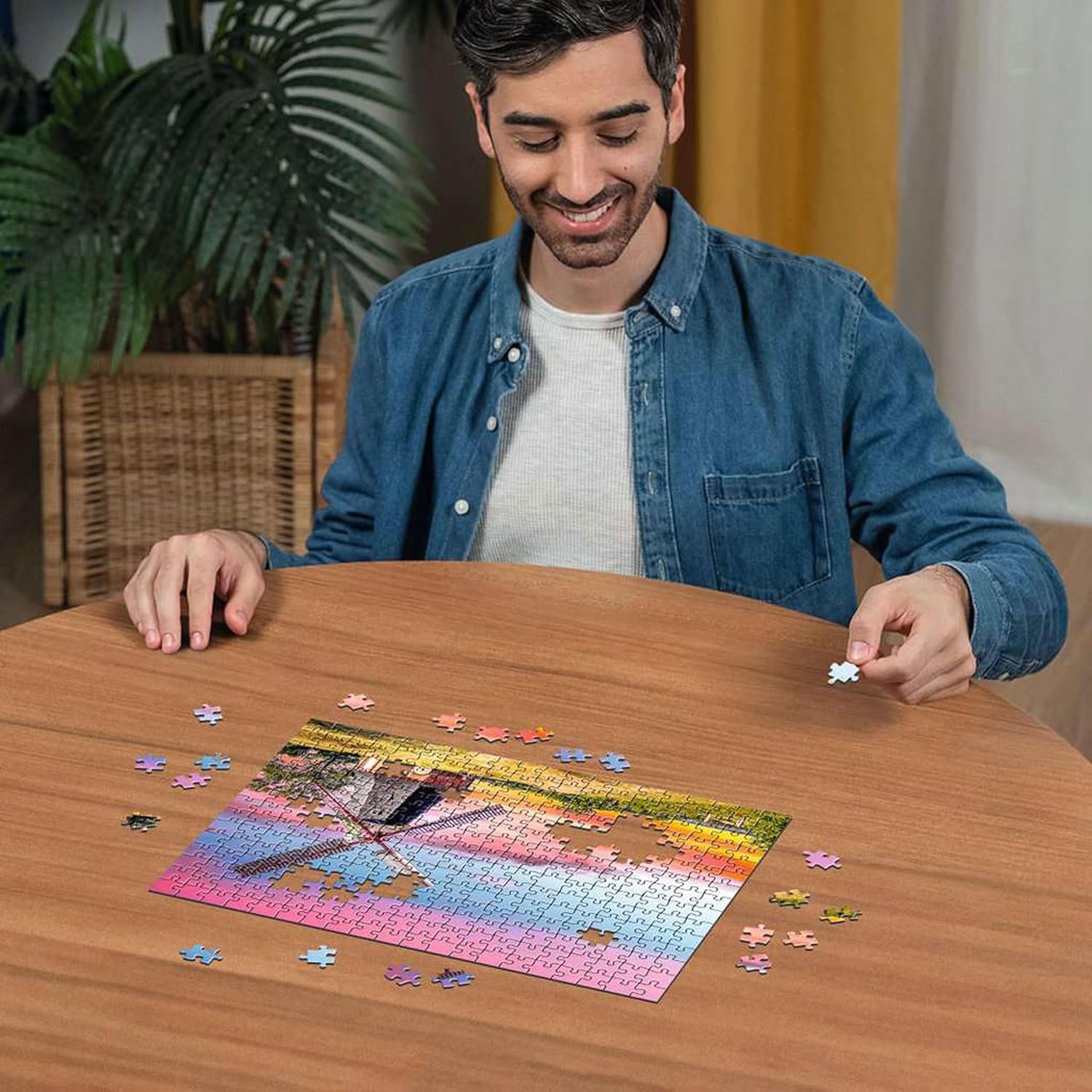 Ravensburger Puzzle 12001478 - Die Windmühle von Klütz - 300 Teile Puzzle Deutschland Collection für Erwachsene ab 14 Jahren
