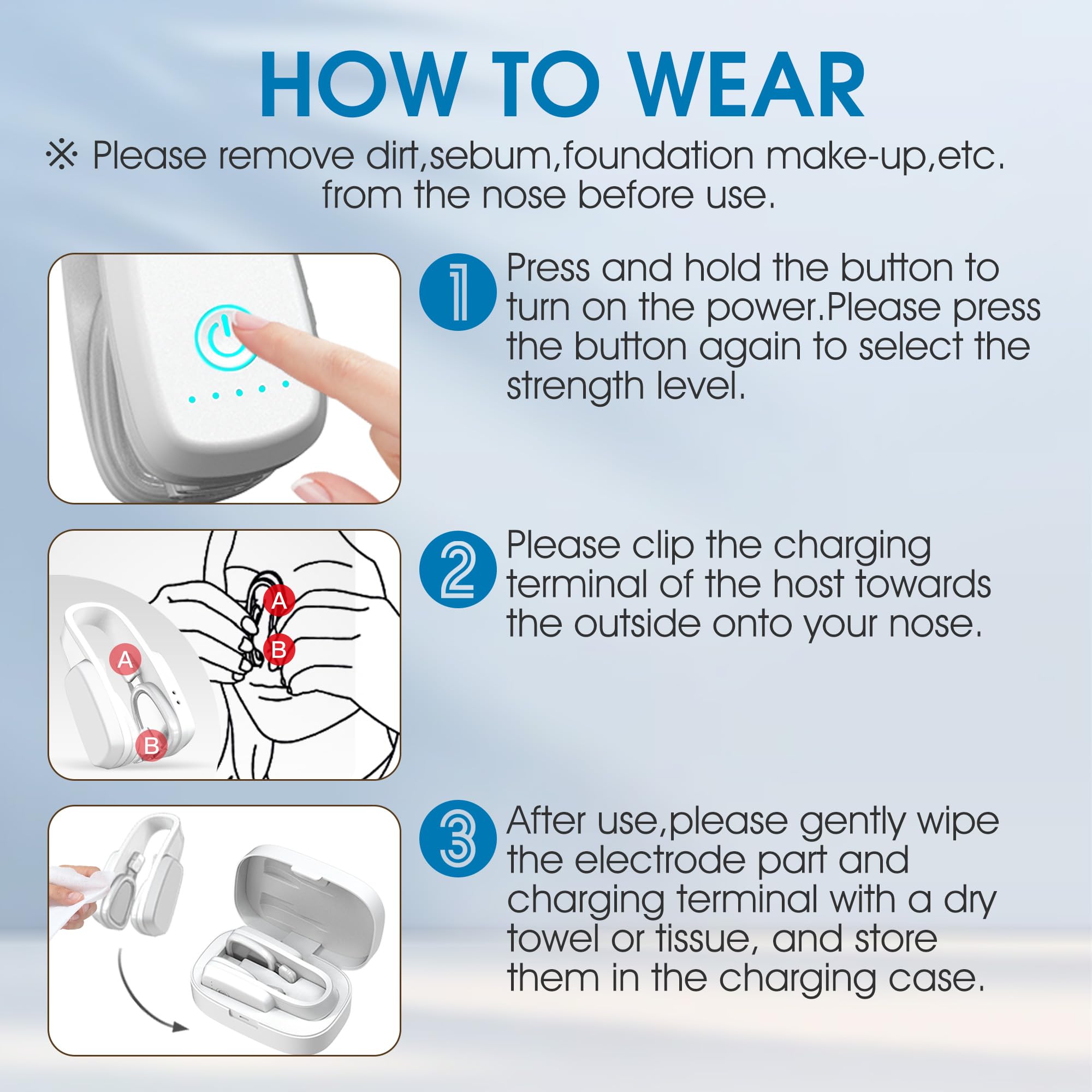 Nose Shaper Lifting Clip, Non-Surgical Nose Bridge Straightener