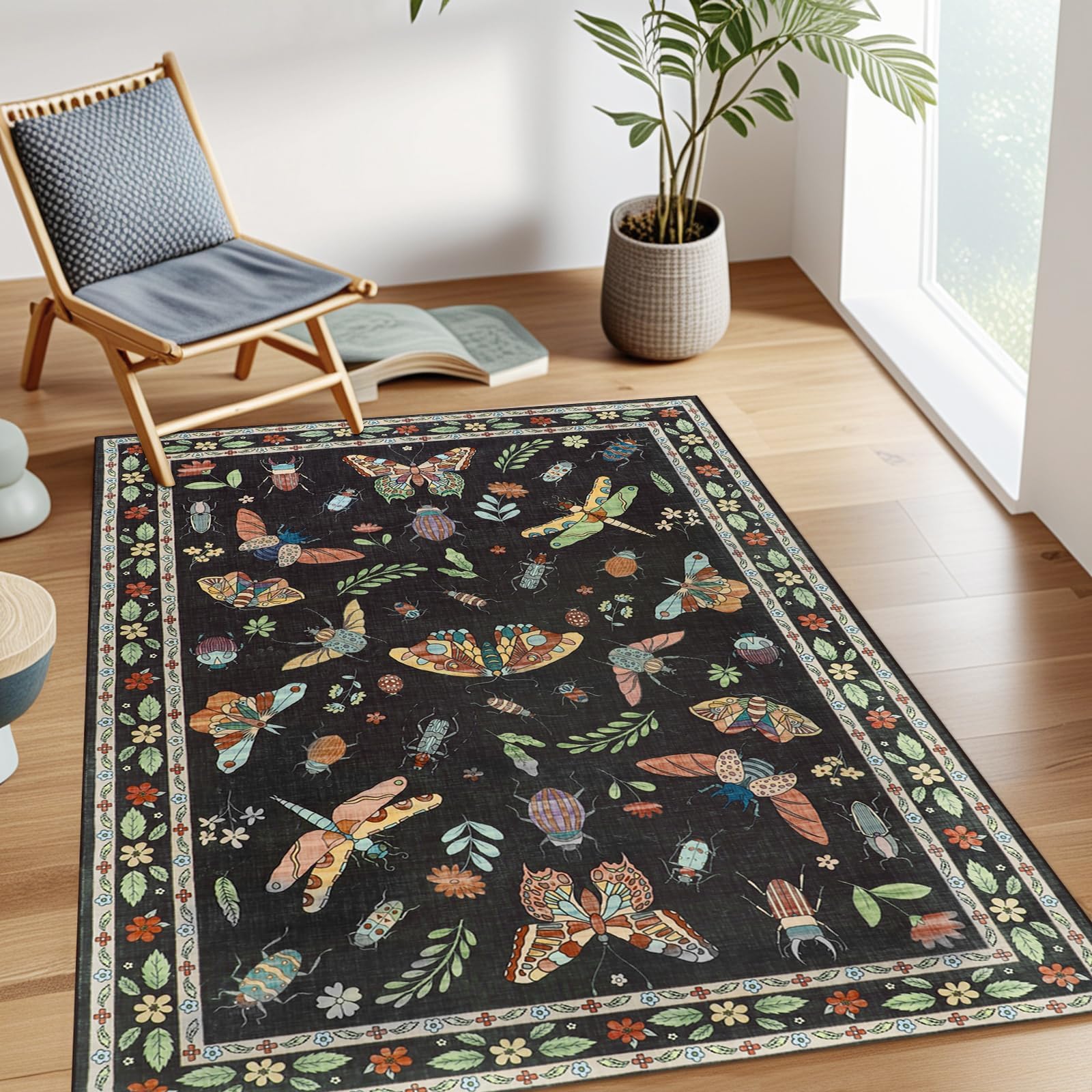 Tapis entrée antidérapant famibay doux et lavable pour éviter les glissades