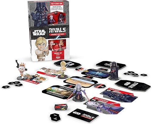 Miniatura 7 de Funko Star Wars Rivals - Sistema de juego expandible para 2 jugadores a partir de 7 años - Premier Set - Serie 1