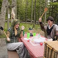 Vista 7 de Matamoscas de cuero, matamoscas de cuero de 19.5 pulgadas de largo, resistente manual con mango de madera para interiores y exteriores (marrón)