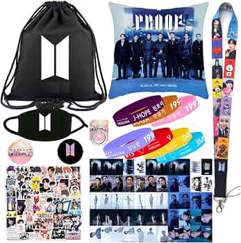 GUNBAK K-Pop Boy Group Fan Merchandise Merch Gifts Set Includes