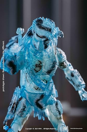 Miniatura 3 de Hiya Toys Alien vs Predator: Requiem Wolf Predator Figura a escala 1:18, multicolor