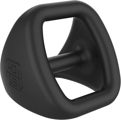 Miniatura 12 de TRX YBell Pro Series 3-in-1 Dumbbell, Kettlebell and Push Up Stand Workout Equipment | Commercial Grade Powder Coated Surface | Perfect for Strength