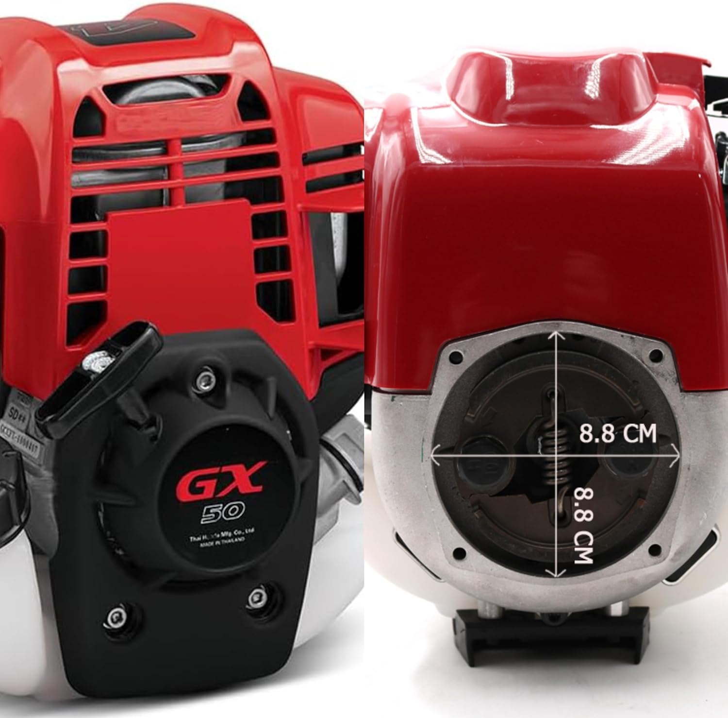 GX50 Gasoline Brush Cutter 11 in 1 Weed Wacker strimmer Grass Cutter Weeding Tool