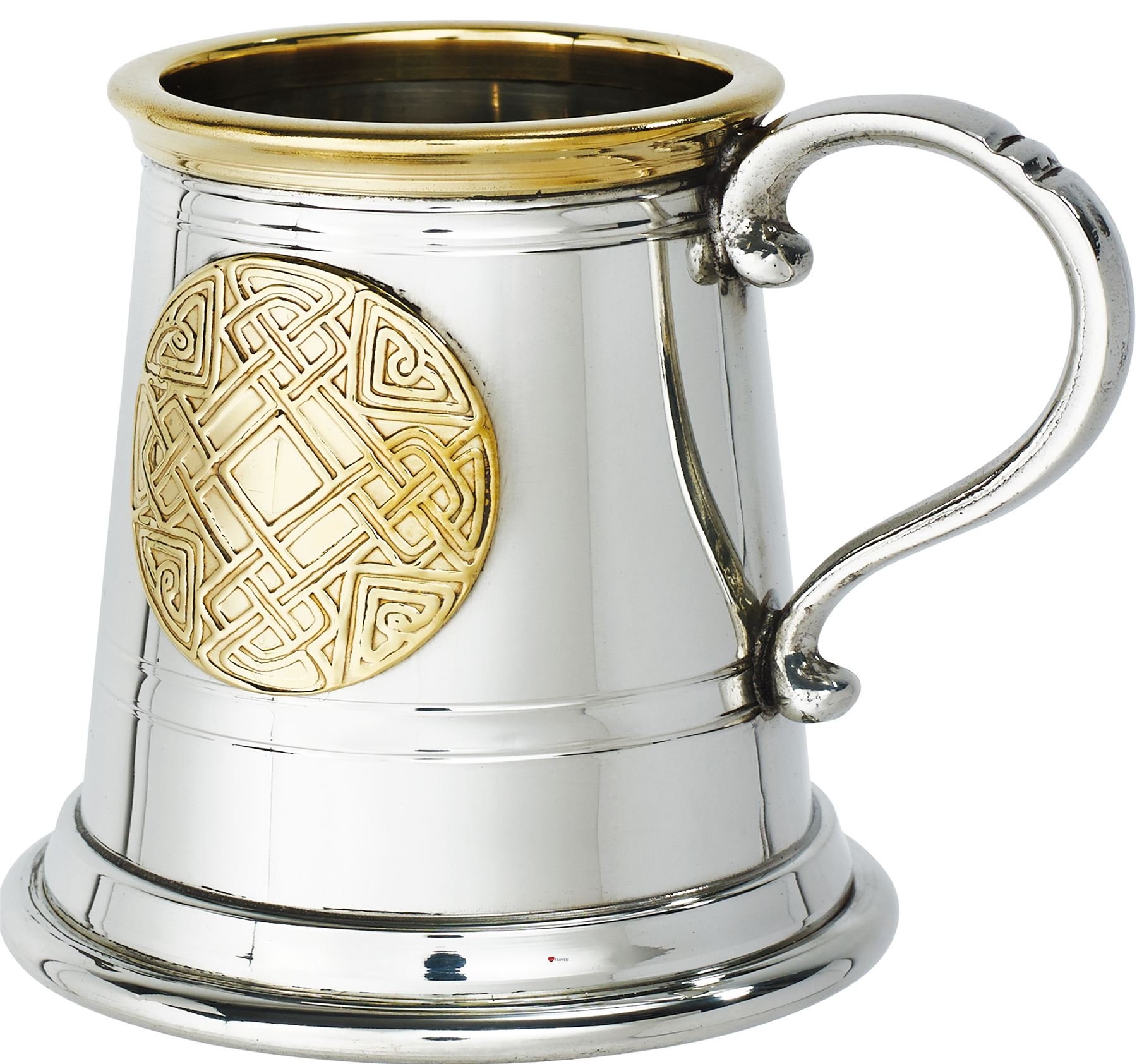 Mug bébé en étain pour cérémonie de baptême et table de fête