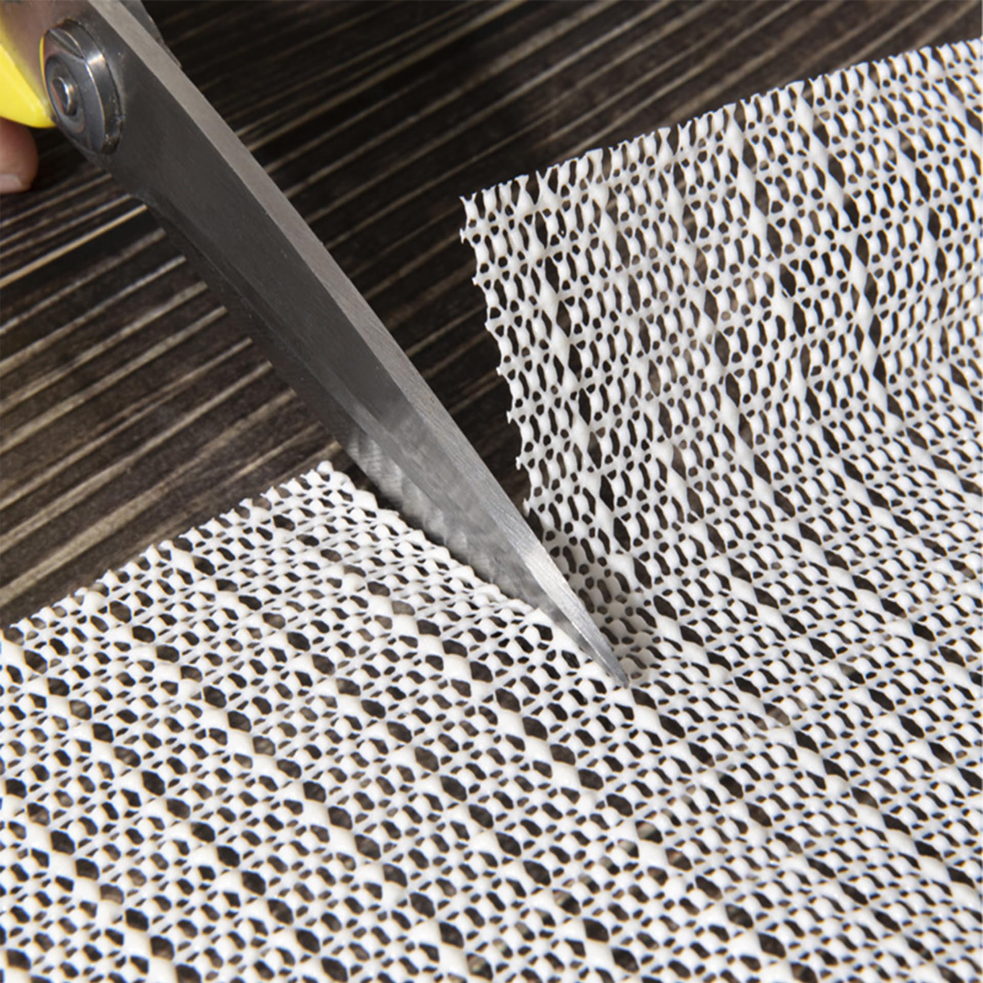 Rete Antiscivolo per Tappeti 190 x 275 cm Protezione Antiscivolo per Tappeti Lavabile Riutilizzabile per Moquette Cassetti Ripiani Materasso Divano, bianco