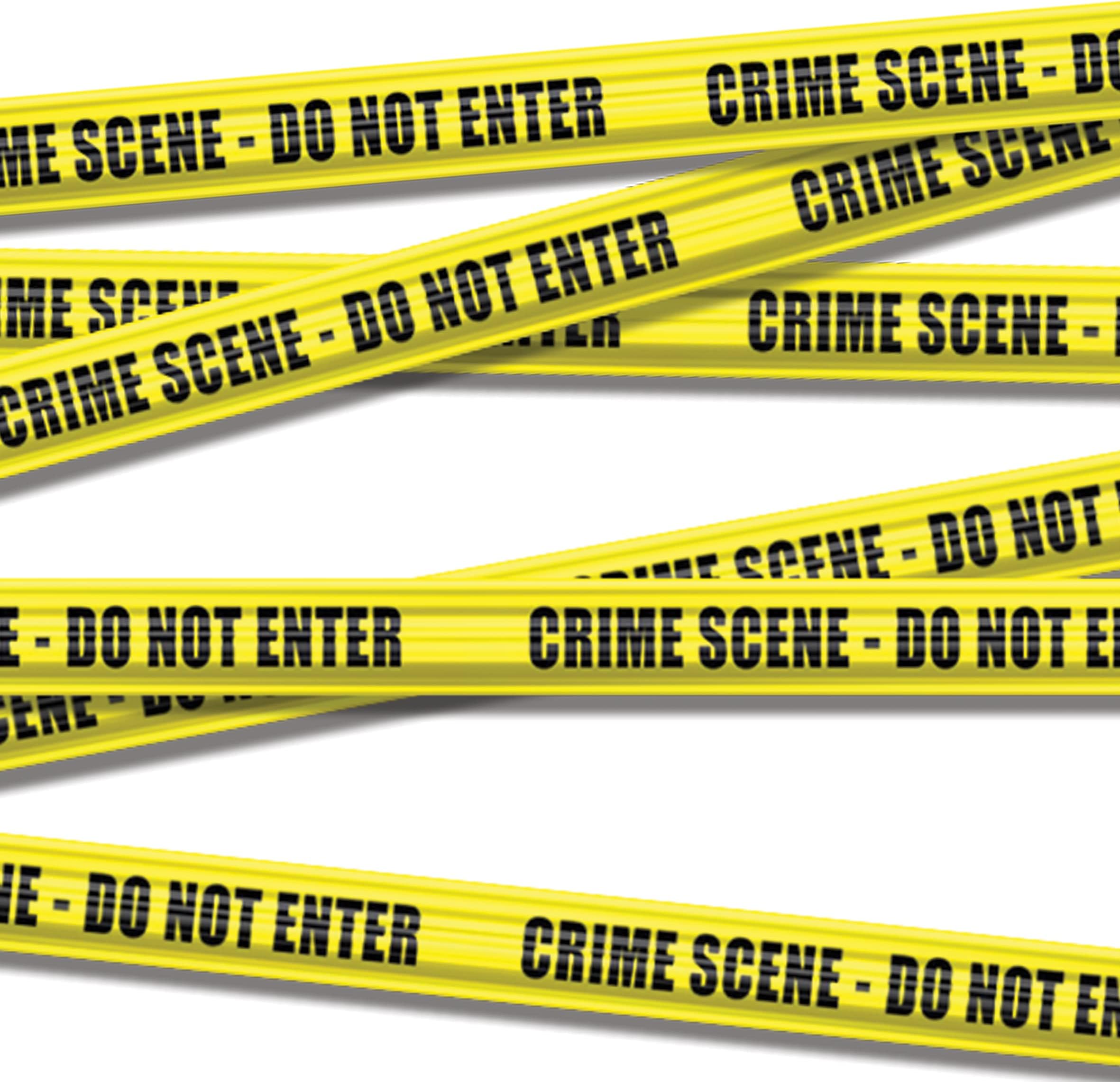 [3 METERS] Crime Scene CSI Non-Adhesive Barrier Tape | Novelty Jokes & Gag Movie Drama Prop