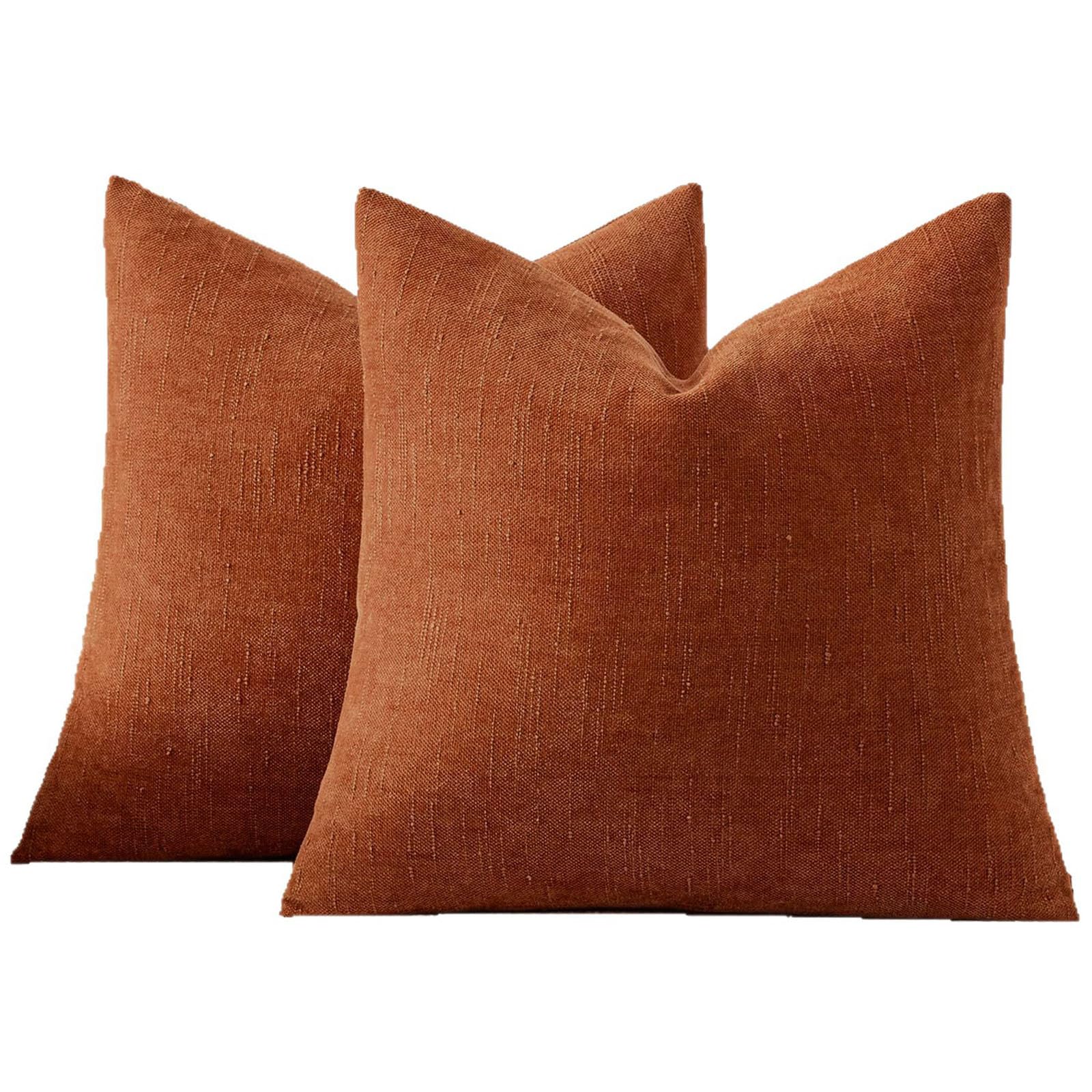 BCCIAPLN Chenille Throw Pillow Covers Decorative Square