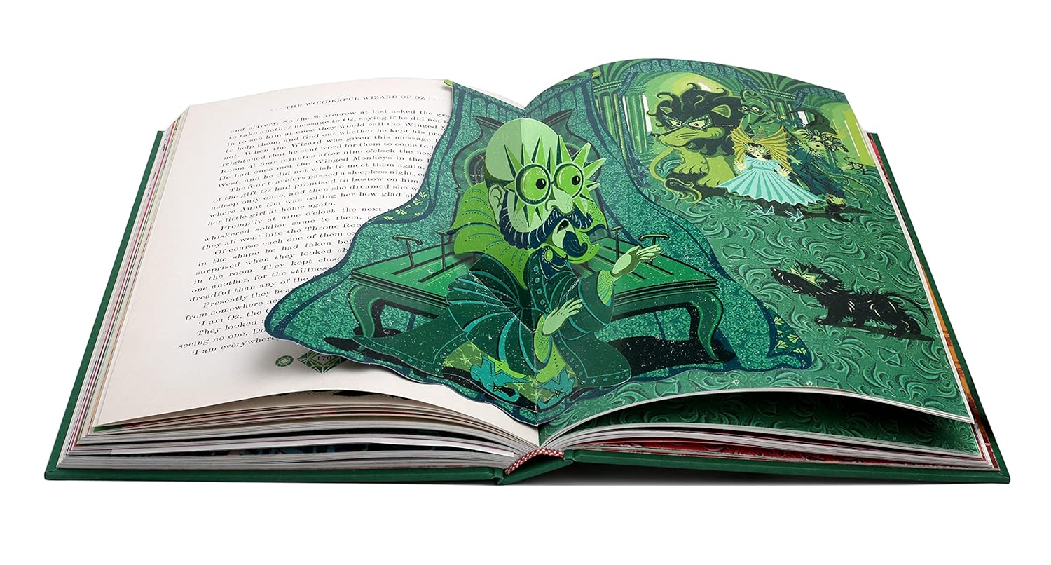 The Wonderful Wizard of Oz Interactive (MinaLima Edition): A Vivid Illustrated Edition of the Classic Children's Novel (Minalima Classics)      Hardcover – Illustrated, September 14, 2021