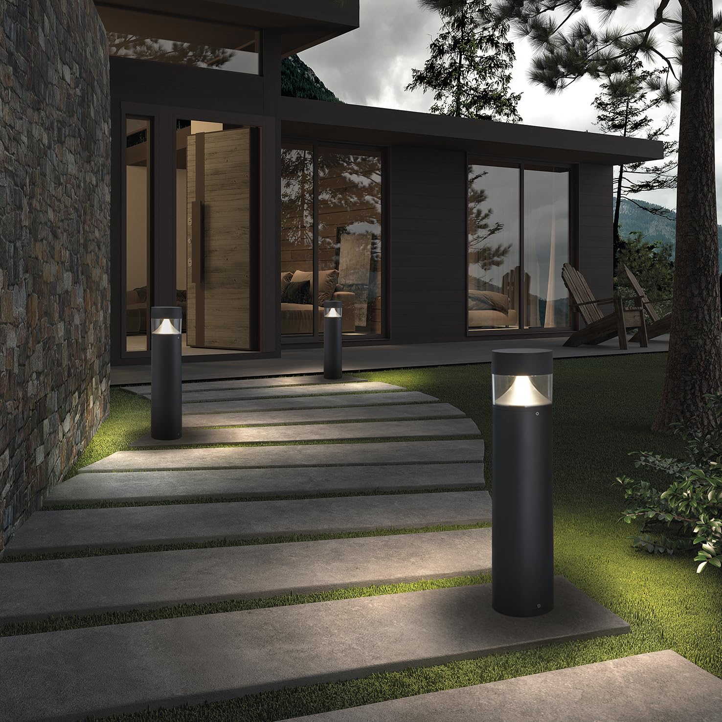 Dopo Bindella lampa solarna IP54 LED 8 W 800 lm 3 K antracyt